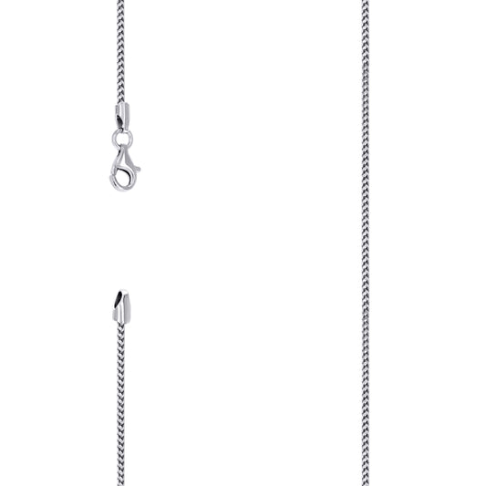 925 Silver Solid Franco Chain 1mm