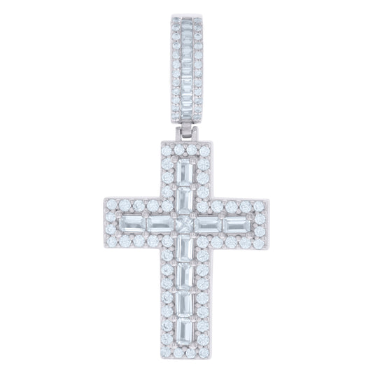 925 Sterling Silver Cz Pendant