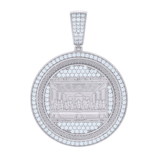 925 Sterling Silver Cz Pendant