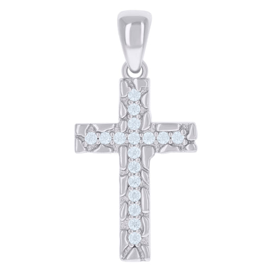 925 Sterling Silver Cz Pendant