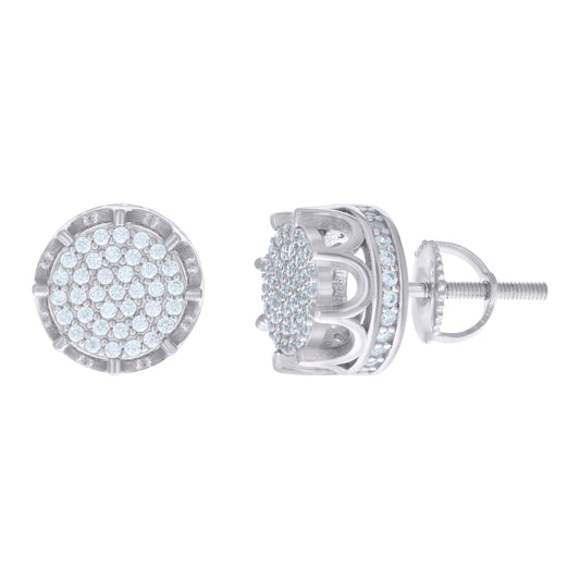 925 Sterling Silver Cz Earrings