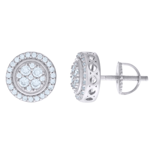925 Sterling Silver Cz Earrings