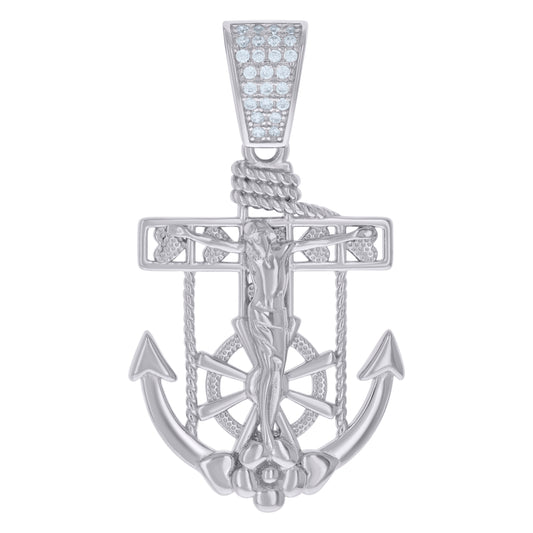 925 Sterling Silver Cz Pendant