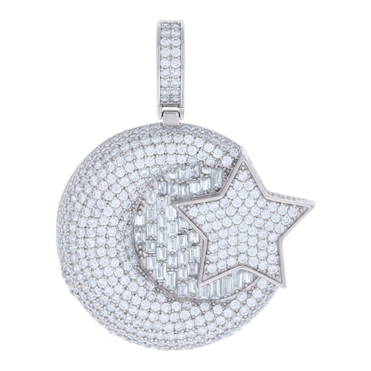 925 Sterling Silver Cz Pendant