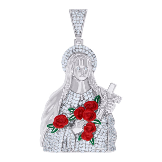 925 Sterling Silver Cz Pendant