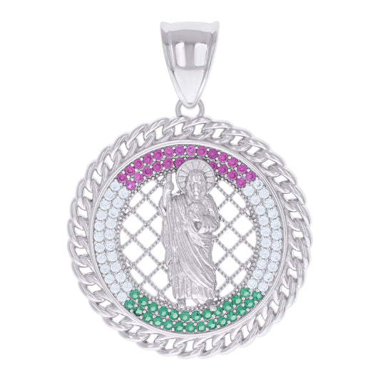 925 Sterling Silver Cz Pendant