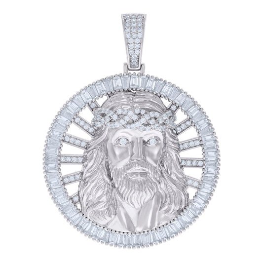 925 Sterling Silver Cz Pendant