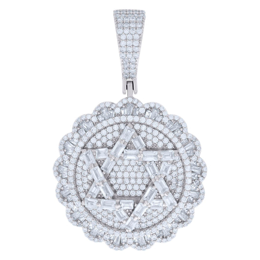 925 Sterling Silver Cz Pendant