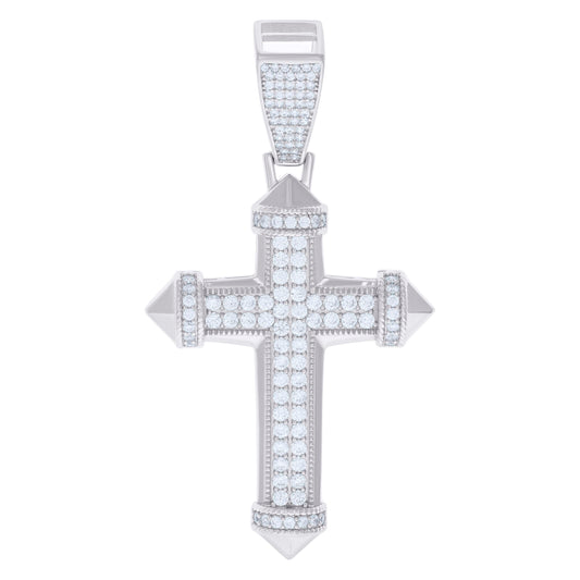 925 Sterling Silver Cz Pendant