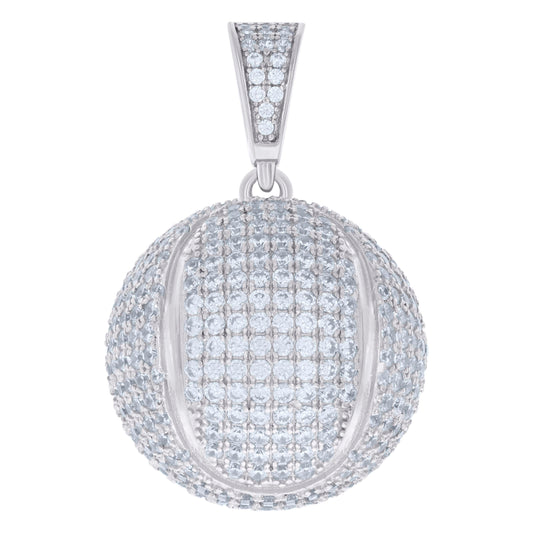 925 Sterling Silver Cz Pendant