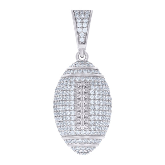 925 Sterling Silver Cz Pendant