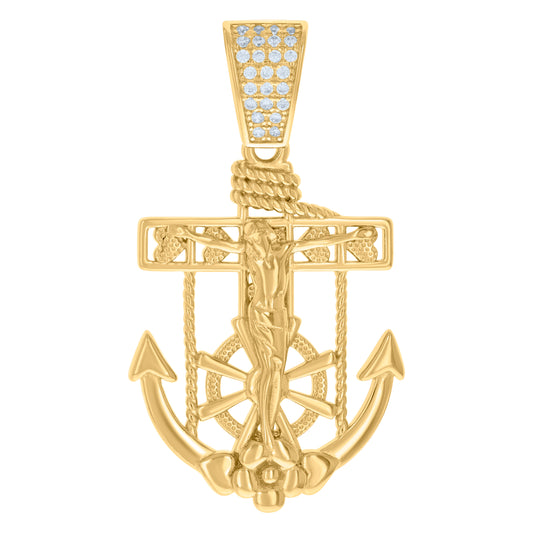 925 Sterling Silver Cz Pendant