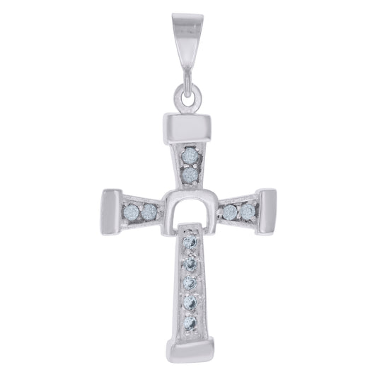 925 Sterling Silver Cz Pendant
