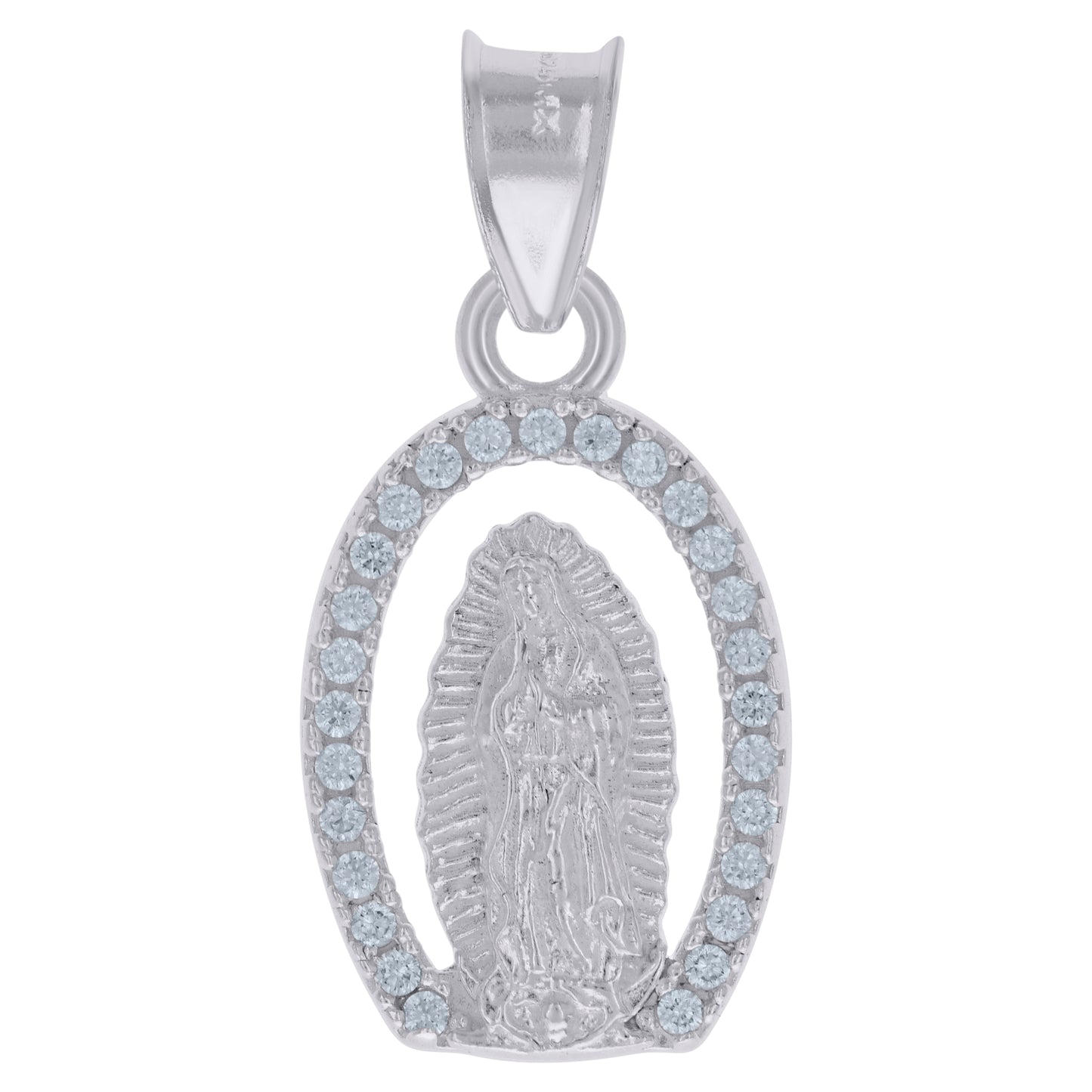 925 Sterling Silver Cz Pendant