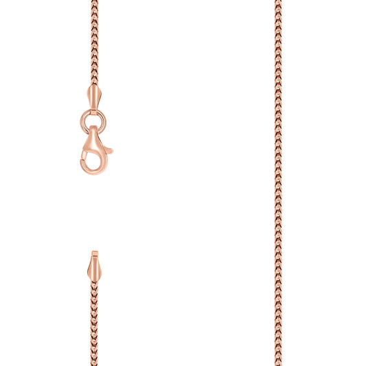 925 Silver Solid Franco Chain 1mm