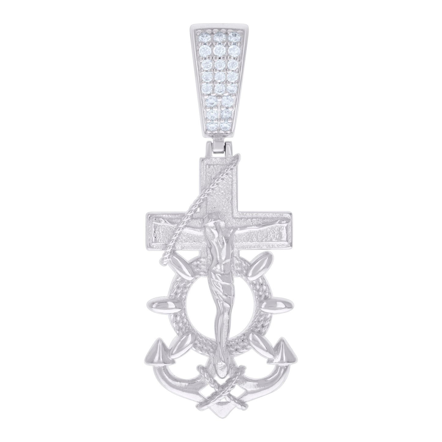 925 Sterling Silver Cz Pendant