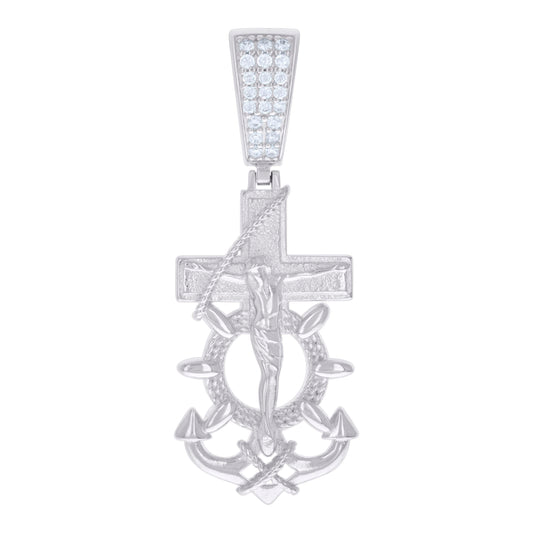 925 Sterling Silver Cz Pendant