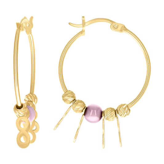 10Kt Gold Turkish Earrings