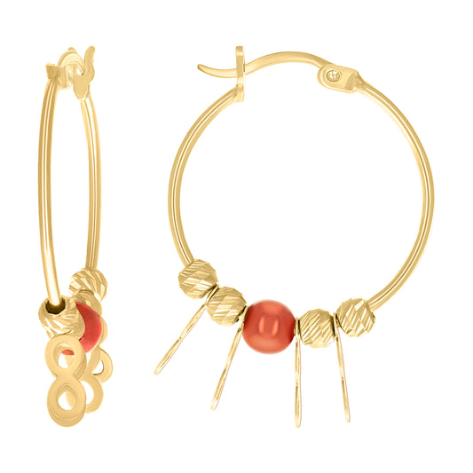 10Kt Gold Turkish Earrings