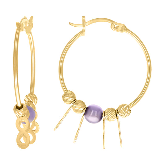 10Kt Gold Turkish Earrings