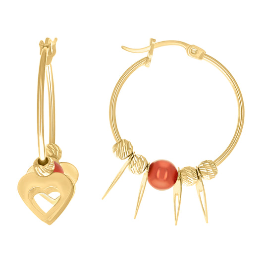 10Kt Gold Turkish Earrings