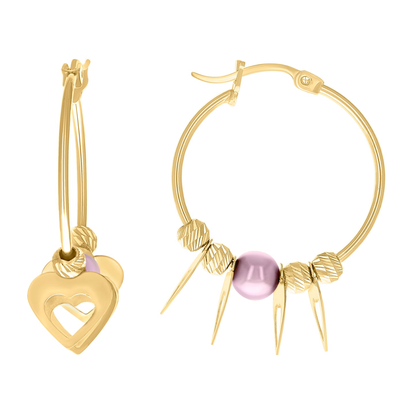 10Kt Gold Turkish Earrings