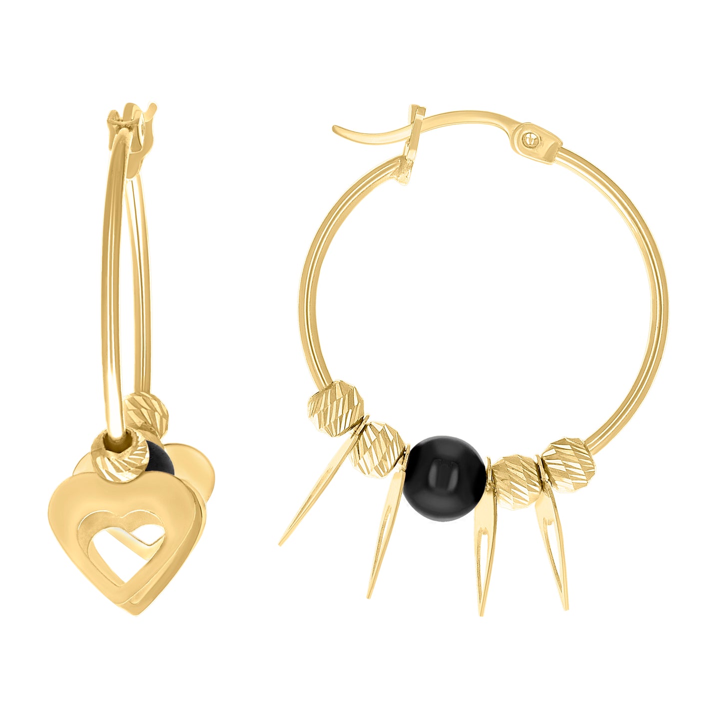 10Kt Gold Turkish Earrings