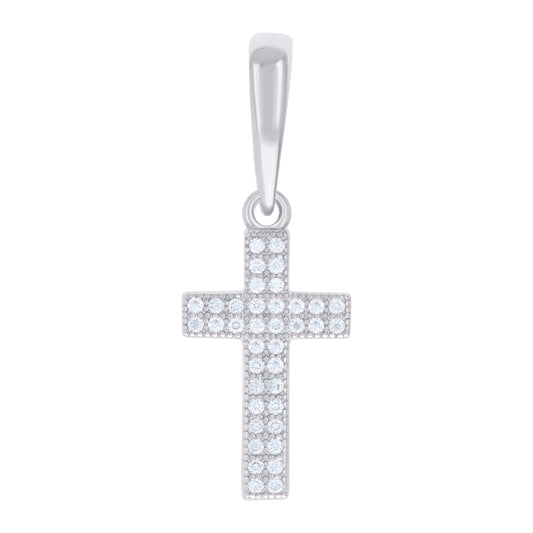 925 Sterling Silver 0.23Ctw Moissanite Pendant