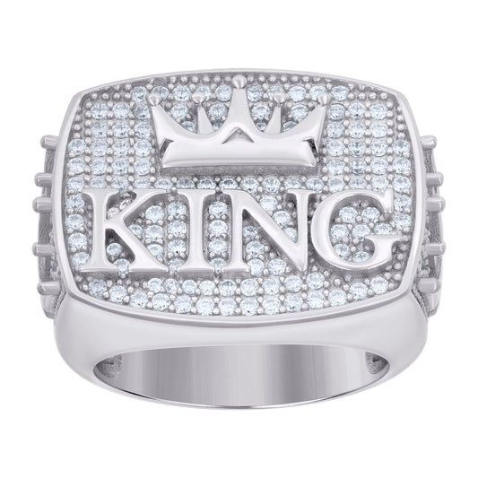 925 Sterling Silver 1.51Ctw Moissanite Ring S9
