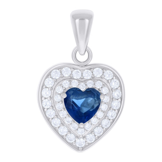 925 Sterling Silver Cz Pendant