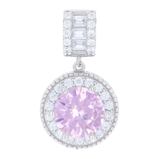 925 Sterling Silver Cz Pendant