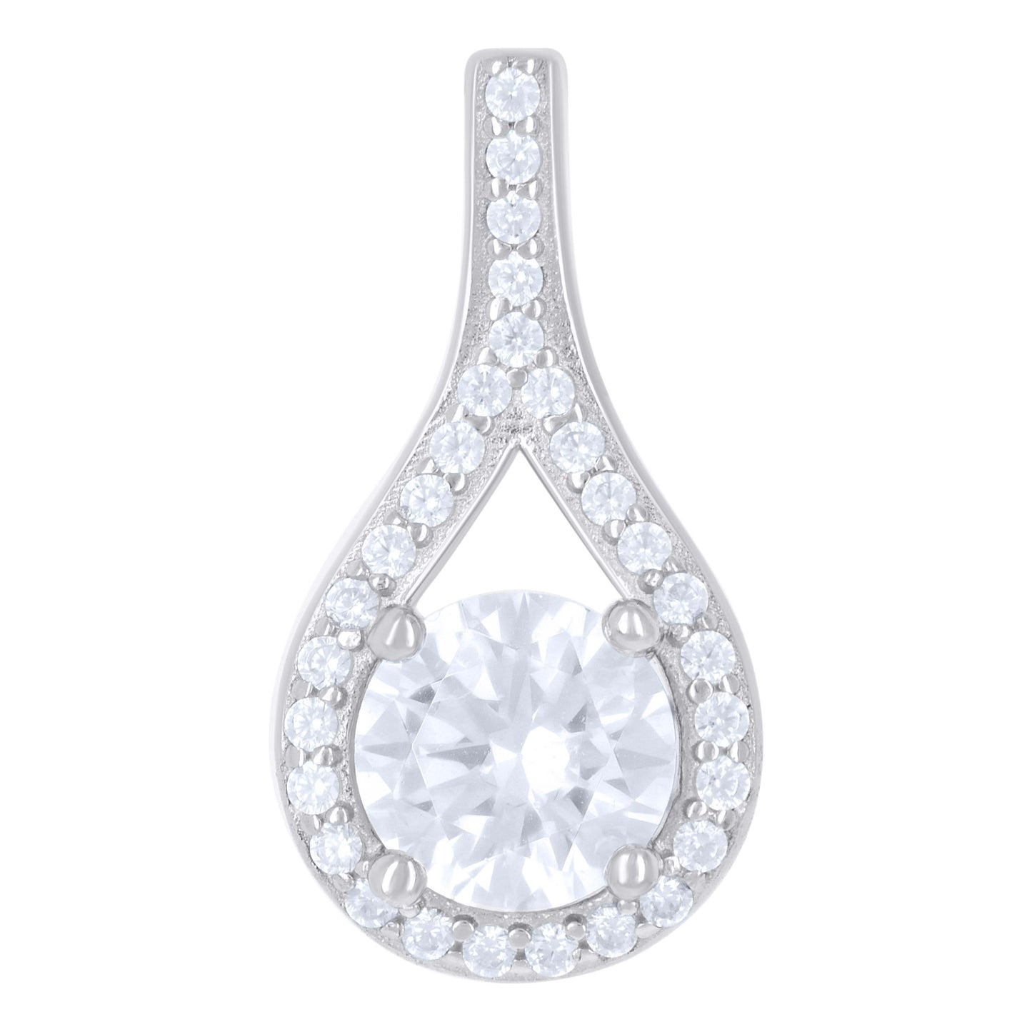 925 Sterling Silver Cz Pendant