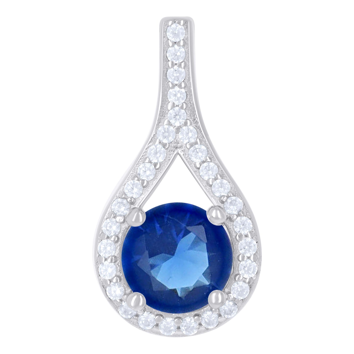 925 Sterling Silver Cz Pendant