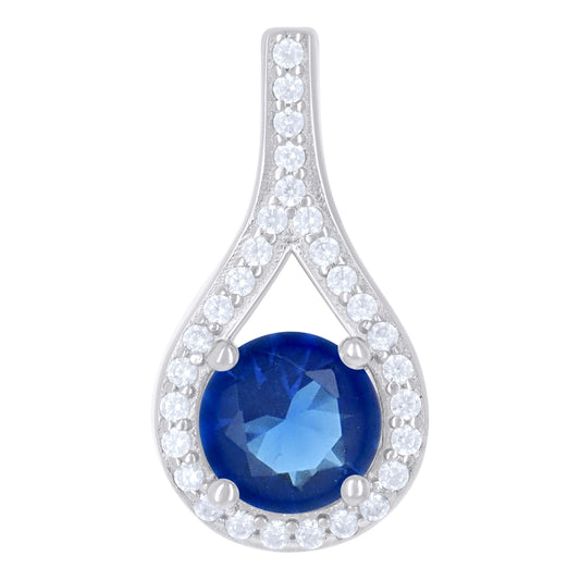 925 Sterling Silver Cz Pendant