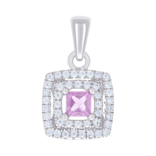 925 Sterling Silver Cz Pendant