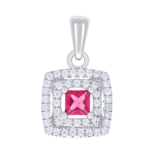925 Sterling Silver Cz Pendant