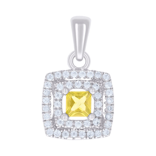 925 Sterling Silver Cz Pendant