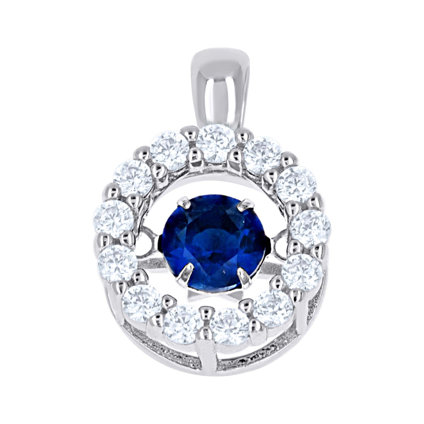925 Sterling Silver Cz Pendant