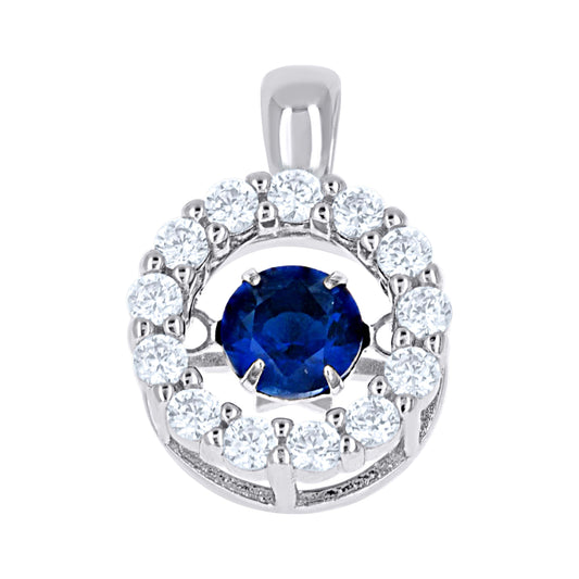 925 Sterling Silver Cz Pendant