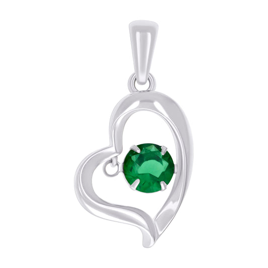 925 Sterling Silver Cz Pendant