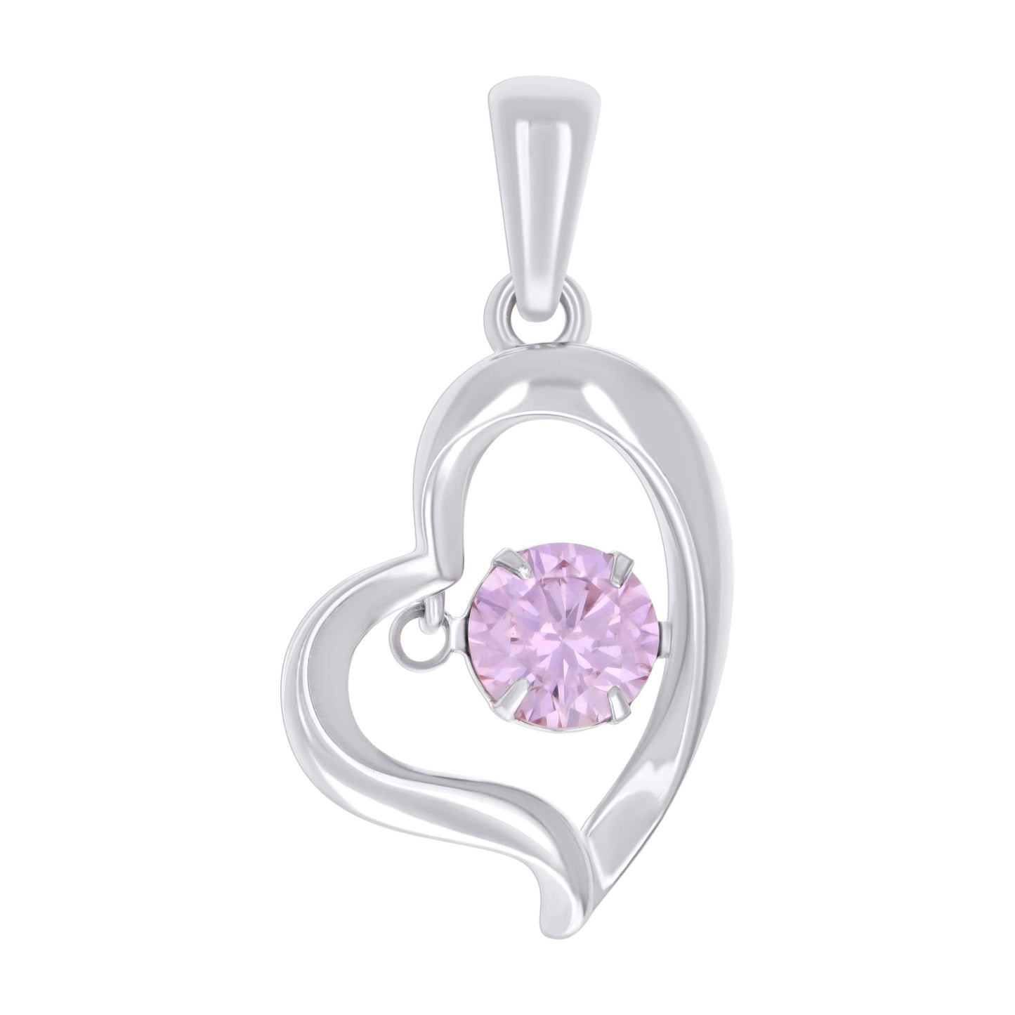 925 Sterling Silver Cz Pendant