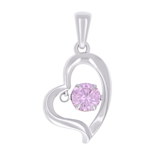 925 Sterling Silver Cz Pendant