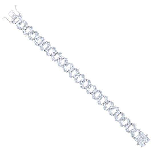 925 Sterling Silver Bracelet 8.5"