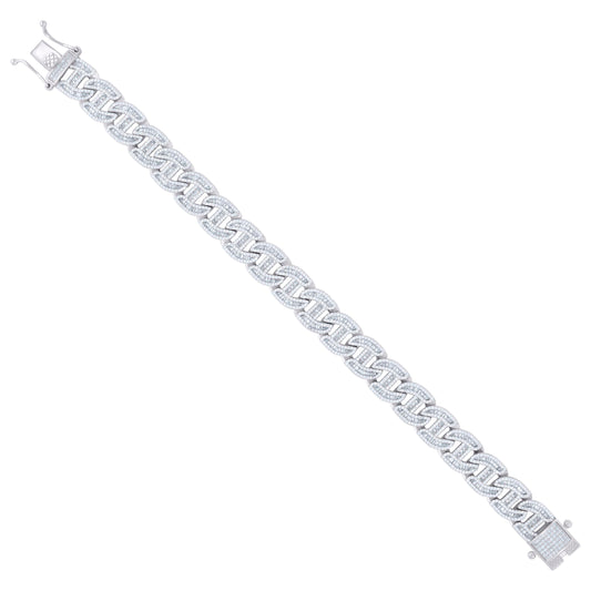 925 Sterling Silver Bracelet 8.5"