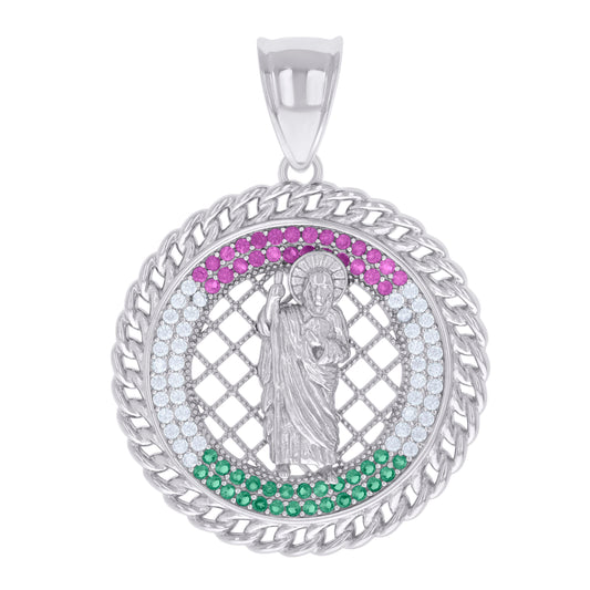 925 Sterling Silver Cz Pendant