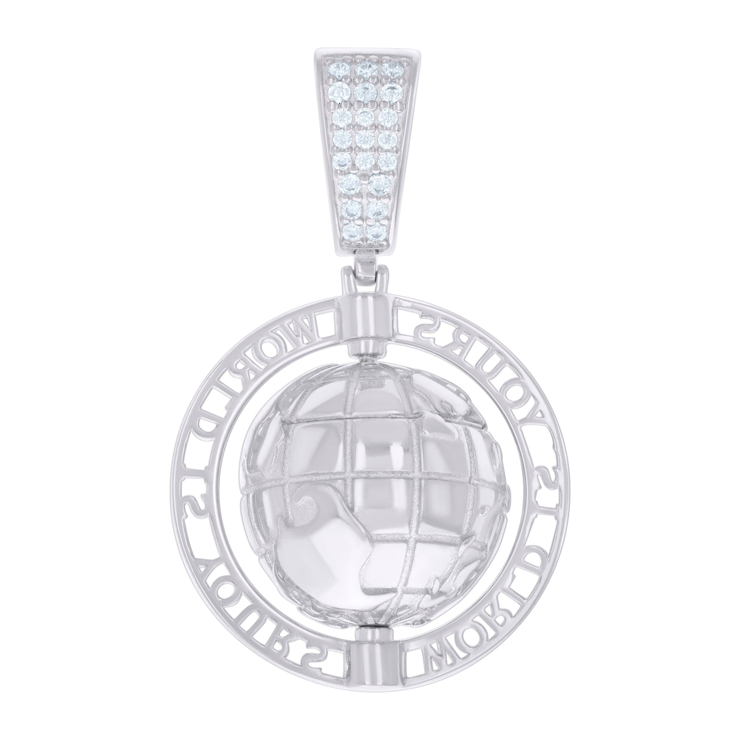 925 Sterling Silver Cz Pendant