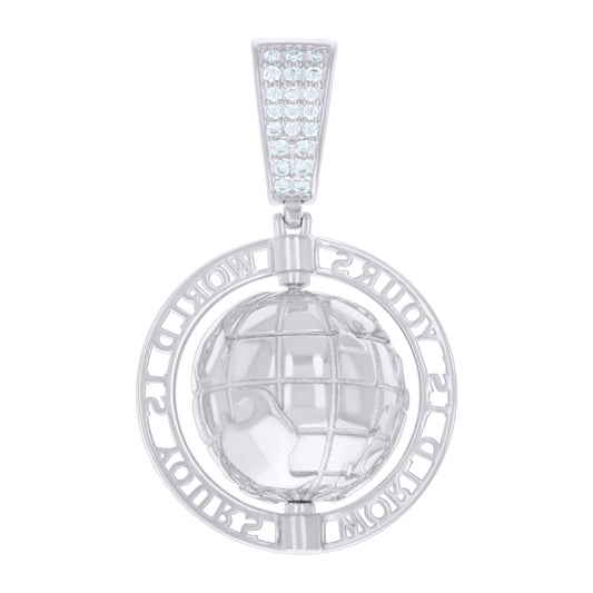 925 Sterling Silver Cz Pendant