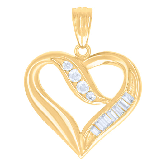 925 Sterling Silver Cz Pendant