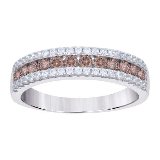 925 Sterling Silver Cz Ring S6