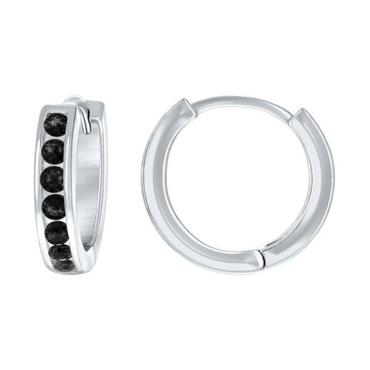 925 Sterling Silver & Cz Earring